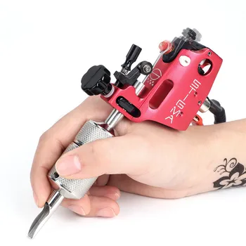 

Pro 1Pcs Aluminum Alloy Hyper V3 Rotary Tattoo Machine Gun RCA+Hook Line Dual Interface Liner Shader For Tattoo Body Art