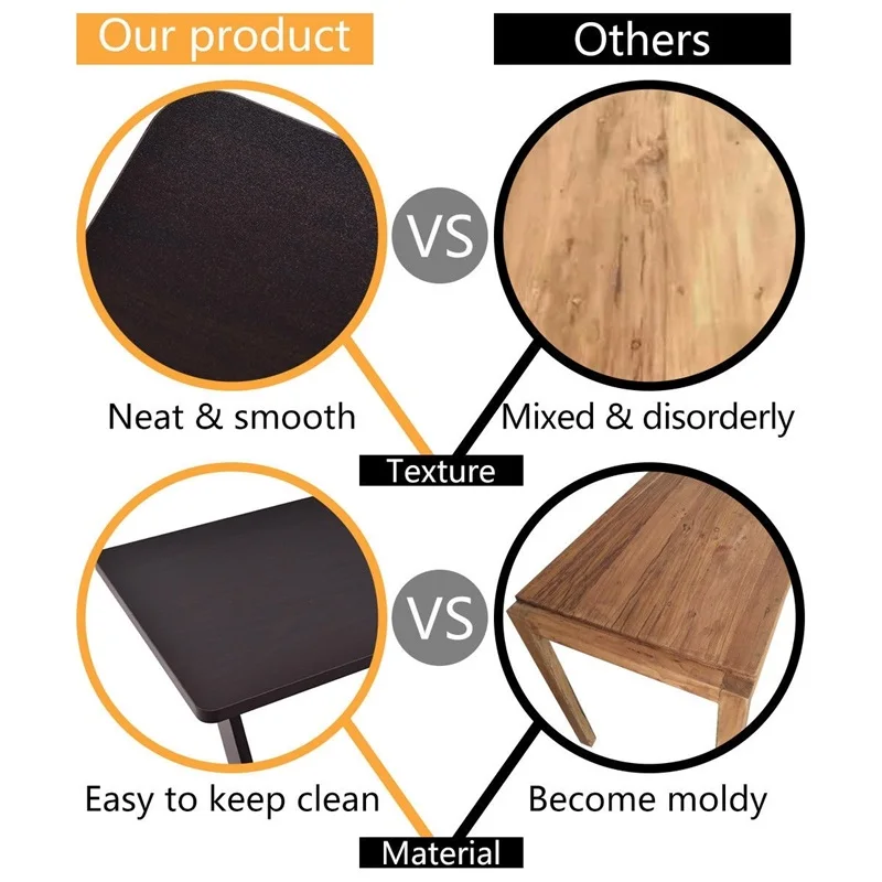 الحديث فريد Z-شكل وحدة التحكم القهوة صينية محمول الأكل Sid الجدول قوي قسط MDF رسمت النهاية واسعة نهاية الجداول HW56267BR