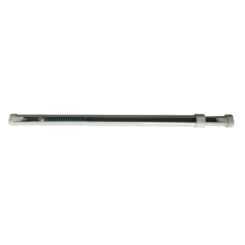 2 Pcs Adjustable Spring Pressure Curtain Rod Tension Extendable In
