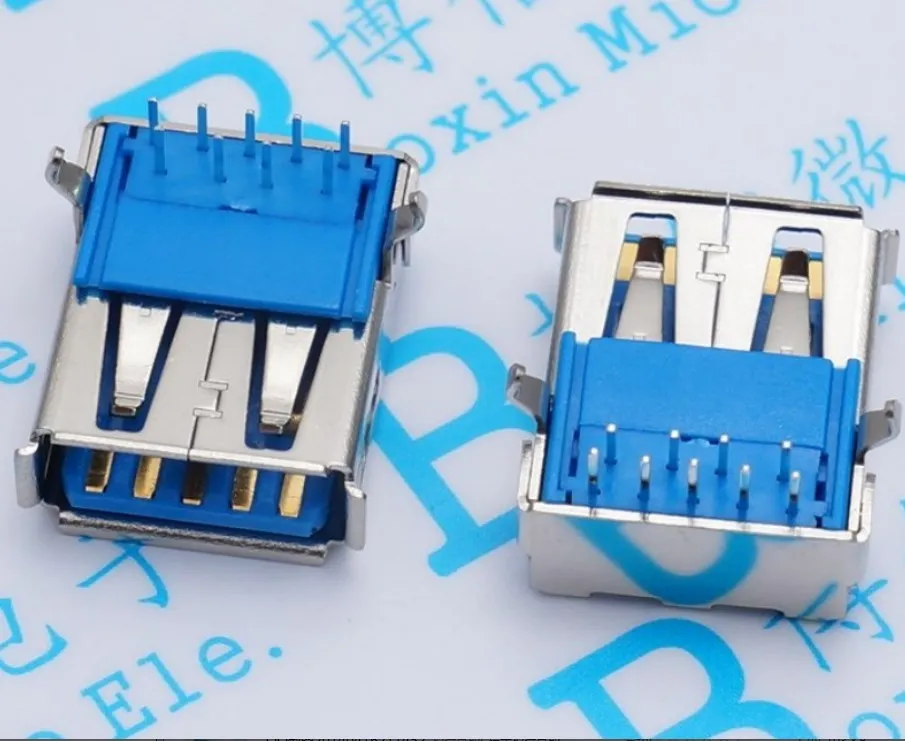 10 шт. USB 3,0 высокоскоростной передачи 9pin USB famale разъем