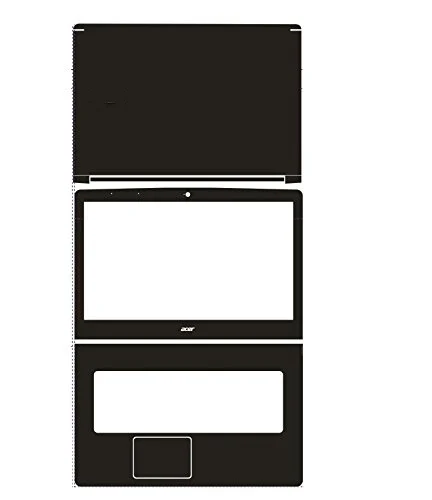 Наклейка для ноутбука KH из углеродного волокна и кожи защитная крышка Acer VN7 792G 792