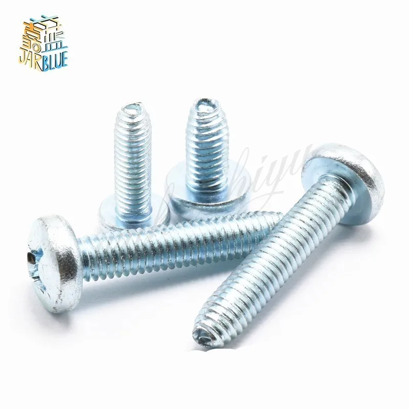50PCS Triangle Pan Head Self Locking Self Locking Screws Phillips