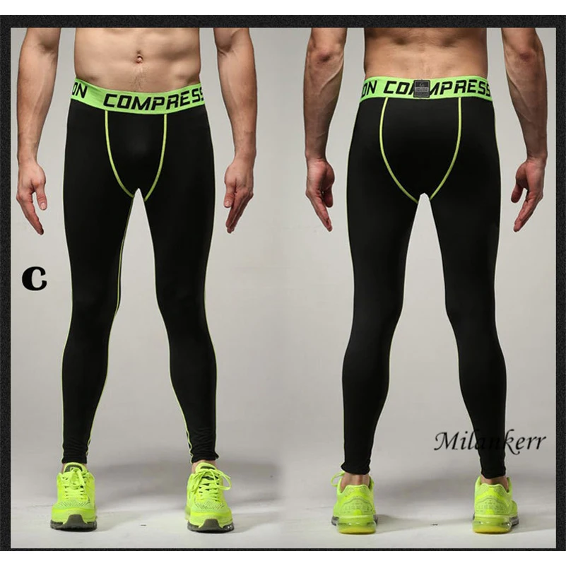 Gym Wear Training Tight Sport Mens Compression Jogging Quick Dry ...