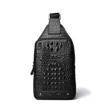 Мужская сумка из натуральной кожи, Мужская нагрудная сумка для путешествий, мужские сумки через плечо, мужские сумки-мессенджеры, телефон, слинг груди пакет