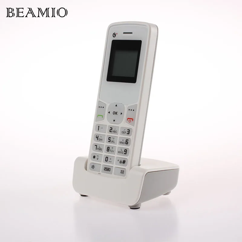 TD SCDMA GSM 900/1800MHZ Cordless Landline Phone Colorful ScrTelephone