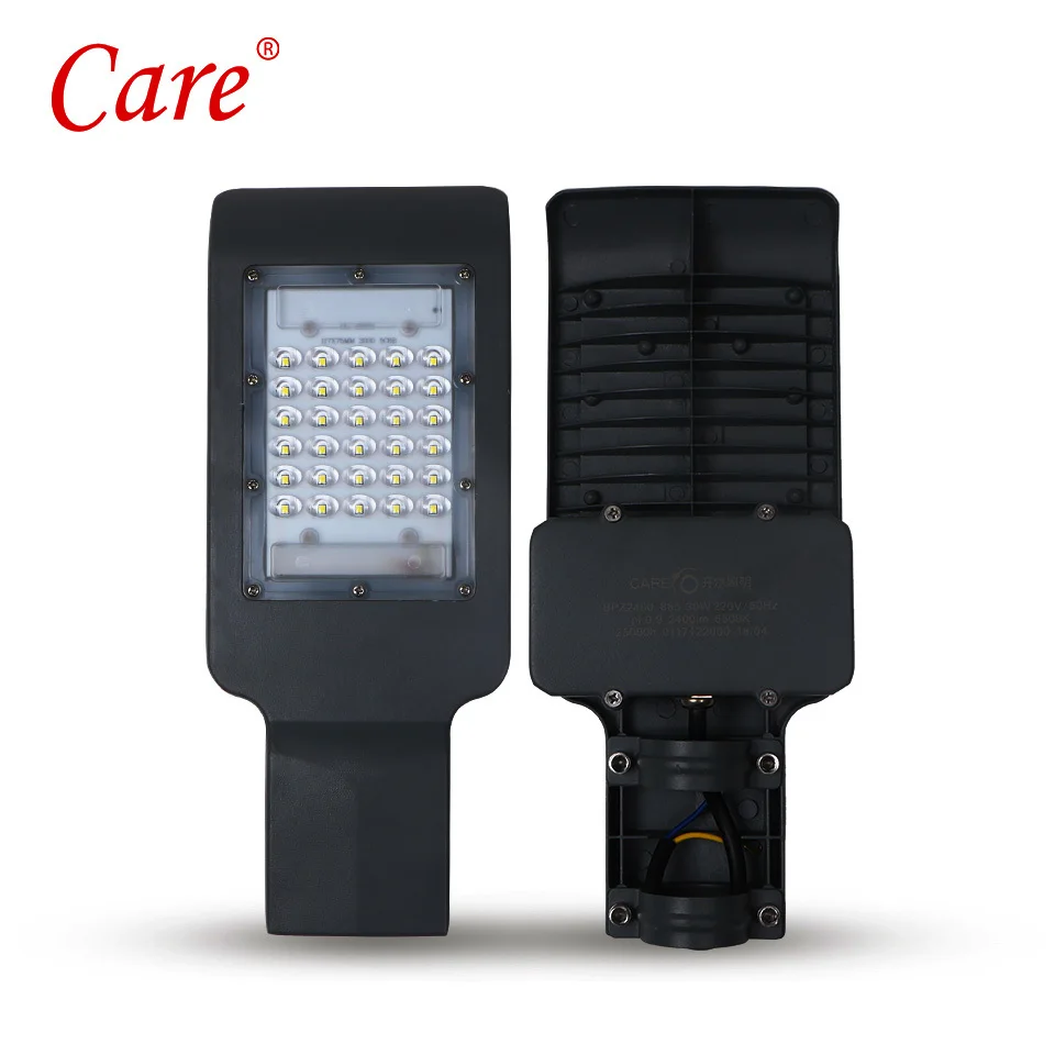 

Care Led Street Light High Brightness Lighting Bulb 30W 6500K 230V LED Spotlight Lamp Al+Pc Material Suitable For Square Road