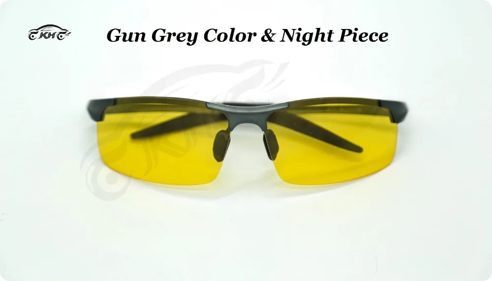 KH очки для ночного вождения, поляризованные очки для ночного видения от известного бренда KH, мужские солнцезащитные очки для вождения