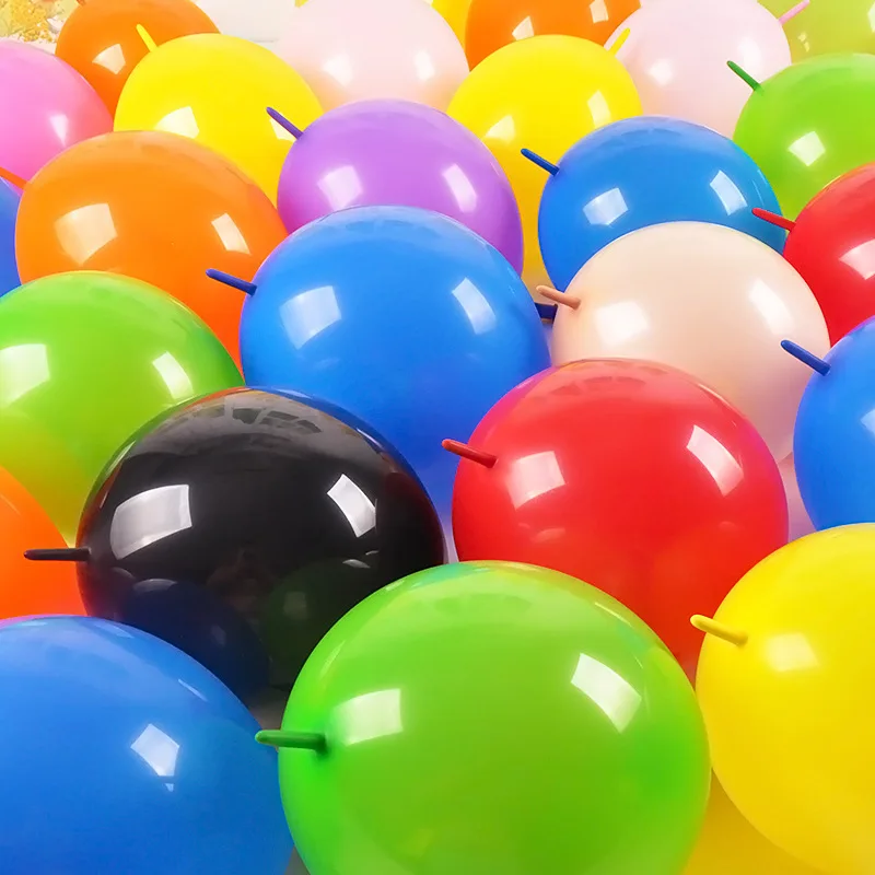 10 шт. 10 дюймов хвост Многоцветный латексные шары Свадебные Поставки Для детей день рождения игрушки детский душ Декор ссылка воздушный шар балон