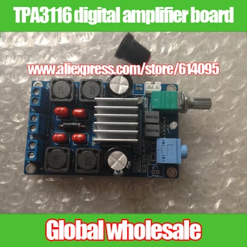 

TPA3116 digital amplifier board / 12V power 50W + 50W amplifier board / dual channel output power amplifier module