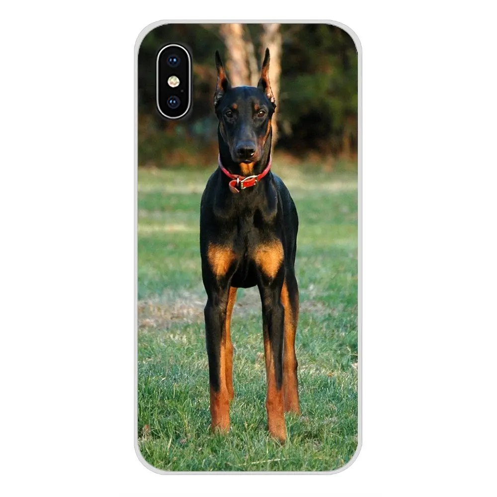 Аксессуары чехлы для телефонов Чехлы Doberman Pinscher dog Samsung Galaxy J1 J2 J3 J4 J5 J6 J7 J8 Plus 2018 Prime