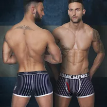 Pink Heroes Для мужчин нижнее белье, трусы-боксеры homme четыре угла нижнее белье Для мужчин хлопок Для мужчин s боди трусы-боксеры cuecas мужские Шорты трусики; богемный комплект, roupa masculina