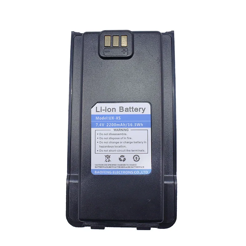 

Original Baofeng DM-1701 7.4V 2200mAh Battery For Walkie Talkie Dual Band Dual Time Slot DMR Digital Radio Accessories