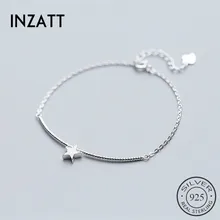 INZATT ПР звезда крутить палку бар браслет для Для женщин Юбилей вечерние ювелирные изделия стерлингового серебра 925 Mujer Moda