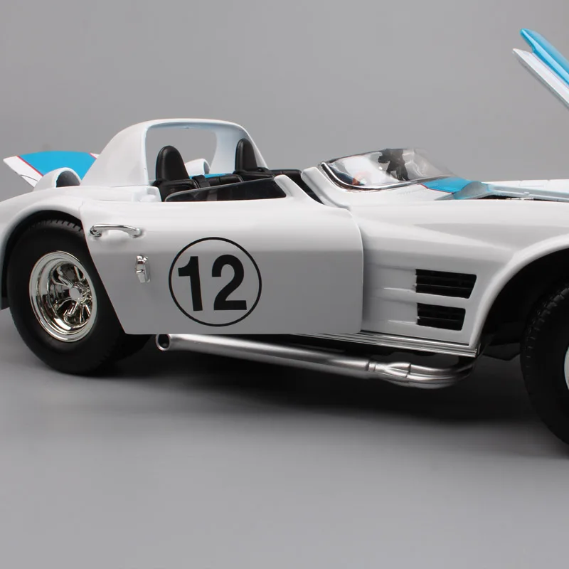 1/18 дорожный знак 1964 Chevrolet Corvette Chevy StingRay Grand Sport Diecasts& Toy Vehicles масштабная модель машинки модель для детей мальчик