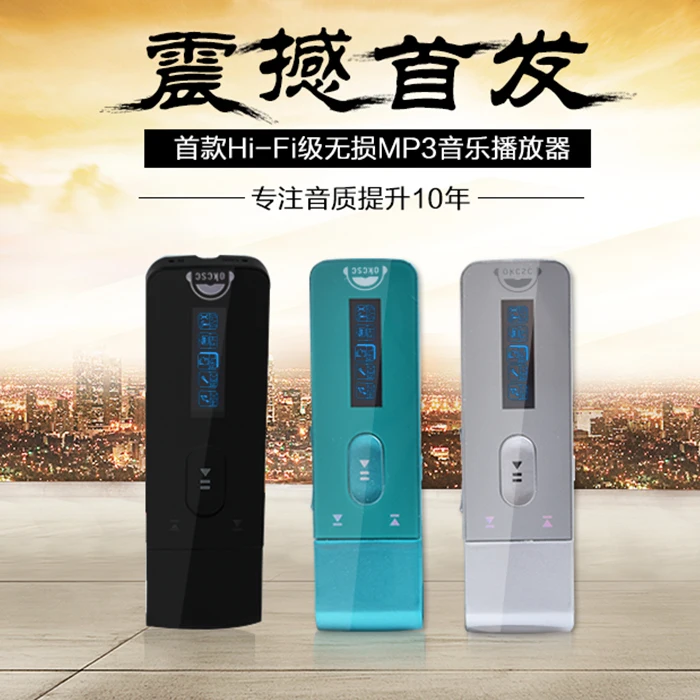 

HIFI Lossless MP3 32GB High Quality Entry-Level Portable Sport Clip Music Player FM Radio USB Disc Voice Recorder