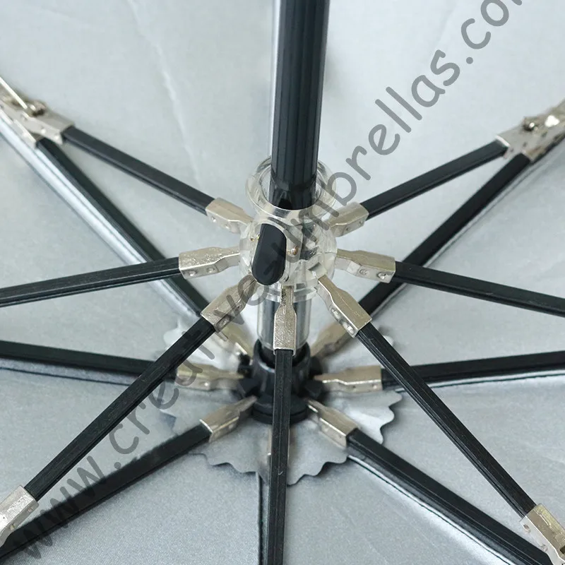 

Ox carbon fiberglass strong windproof velvet silk parasol(3pcs get 1pc free)Anti-UV business compact pocket folding umbrella