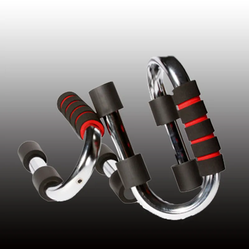 

S Shape Fitness Push Up Bar Aluminium Alloy Push-Ups Stands Bars Tool For Fitness Chest Training Equipment Exercise Training