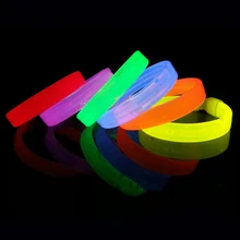 Светящийся браслет светящиеся браслеты для концерта Рождество cheer Реквизит Хэллоуин