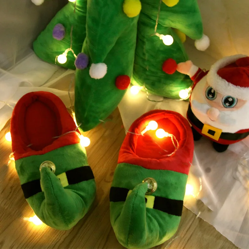 Christmas Slippers Baby Children Slippers Kids Winter Warm Flip Flops Santa Claus Red Green Boys Girls Animal Cotton Home Shoes Christmas Slippers Baby Children Slippers Kids Winter Warm Flip Flops Santa Claus Red Green Boys Girls Animal Cotton Home Shoes
