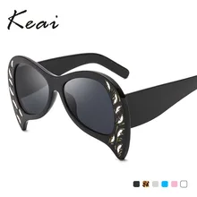 Cat eye Bat Classic Sunglasses Women Vintage Fashion Glasses Retro Oversized Sun glasses Brand Designer Goggle UV400
