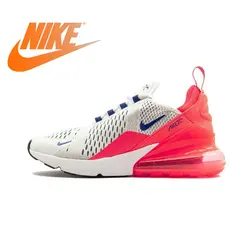 Официальный Оригинальная продукция Nike Air Max 270 Для женщин кроссовки уличные спортивные кроссовки Athentic дышащая амортизации прочная AH6789