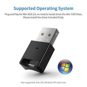

Wireless USB Bluetooth Adapter 4.0 Dongle Music Sound Receiver Adapter Bluetooth Transmitter