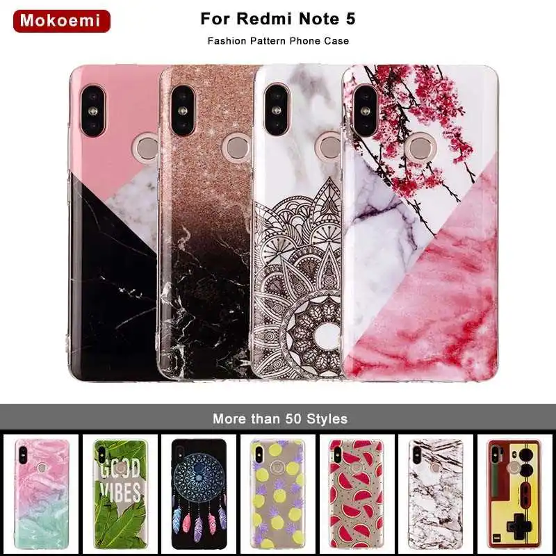 

Mokoemi Fashion Cute Luxury Soft 5.99"For Xiaomi Redmi Note 5 Case For Xiaomi Redmi Note 5 Pro Phone Case Cover