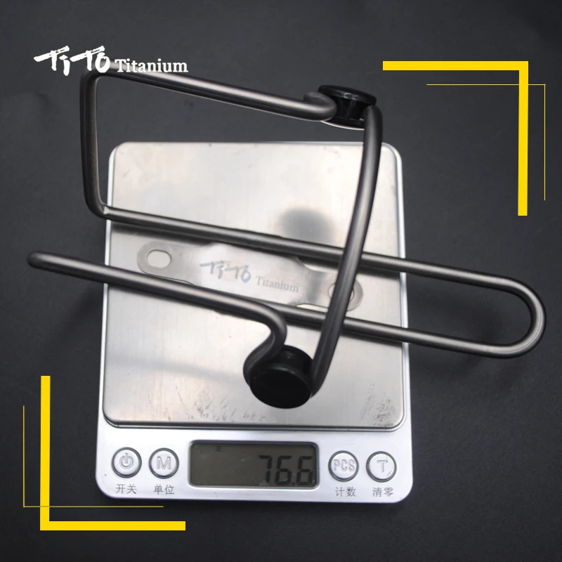 TiTo Titanium Alloy MTB/Road bike Water Bottle Cage Bicycle Drink Water Bottle Rack Holder Bike Accessories titanium alloy bolts