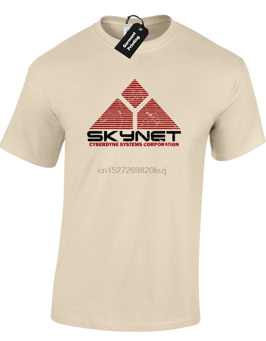 

SKYNET MENS T-SHIRT TERMINATOR ROBOT T-1000 ARNIE CLASSIC FILM MOVIE TV RETRO