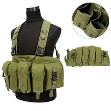 Военный Камуфляжный жилет страйкбол грудь снаряжение патронов охотничий как в CS подсумок для магазинов военные сумки