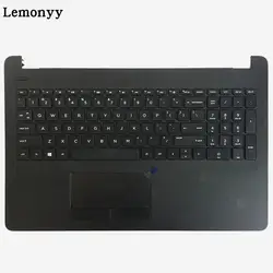 США клавиатура для ноутбука hp Pavilion 15-BW 15-BS 250 G6 255 g6 256 g6 английский клавиатура с Palmrest верхняя крышка без touc hp ad