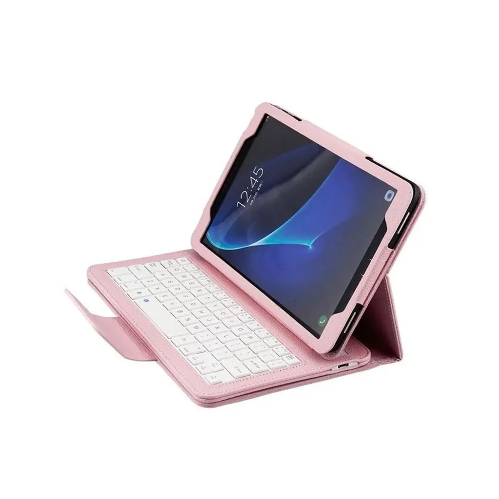 Bluetooth клавиатура для samsung Galaxy Tab A T580 10,1 чехол Авто Режим сна/пробуждения+ беспроводная клавиатура#20