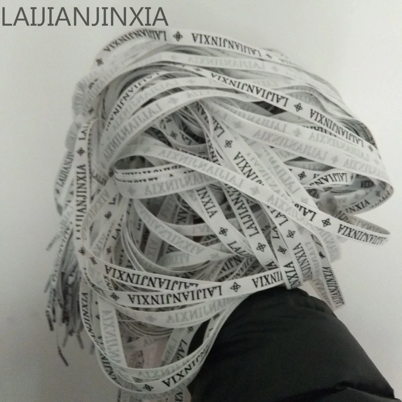 

LAIJIANJINXIA 1CM Wide of Flat Shoelaces Shoe Laces for Sneakers Shoes 120CM Long Rope Laces Sport Shoelaces 2 Pair Per Lot