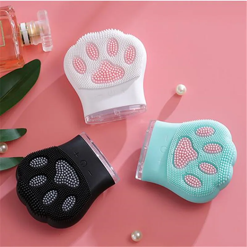 

Electric Facial Cat Claw Cleanser Wash Face Cleaning Acne Remover Cleansing Massage Face Skin Beauty Massager