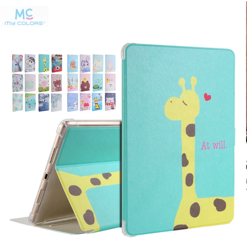 For iPad Pro 10.5 inch PU Leather Case Cover Slim Print Protective