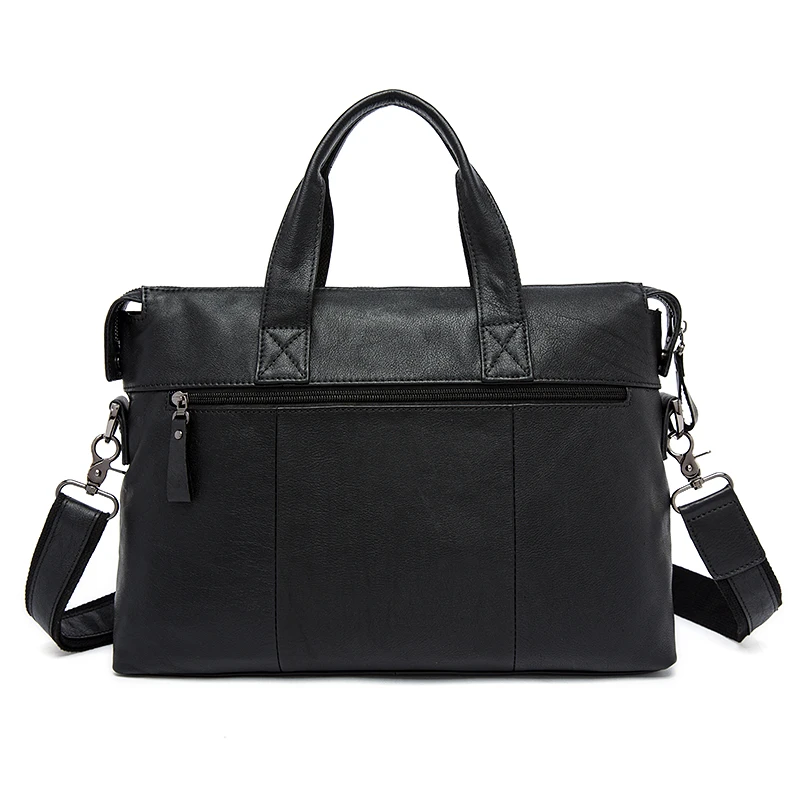 US $41.25 Westal Mens Briefcases Office Bag For Men Mens Bags Leather Briefcase Men Laptop Bag Leather LawyerMessenger Bags 910