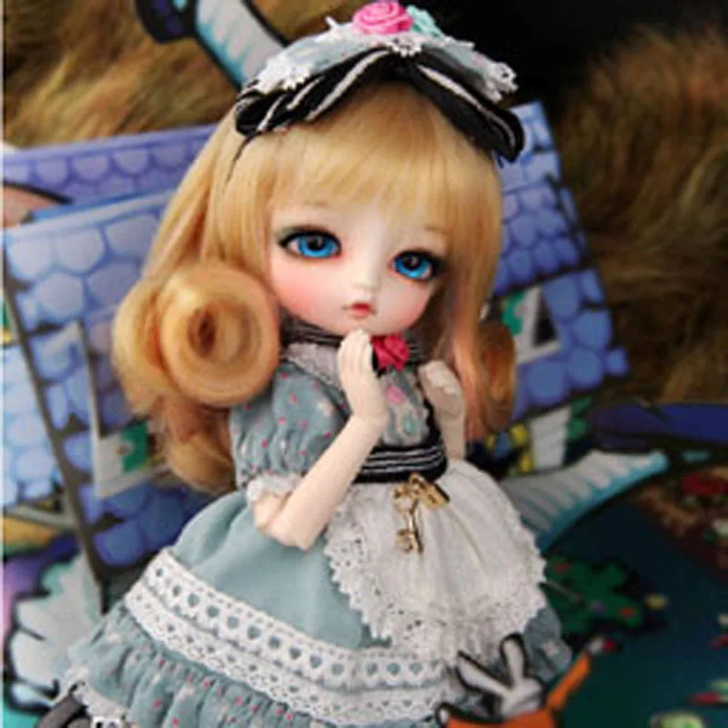 Миниатюрная кукла alice delf 1/8 sd bjd|doll fan|doll walkbjd eyes |