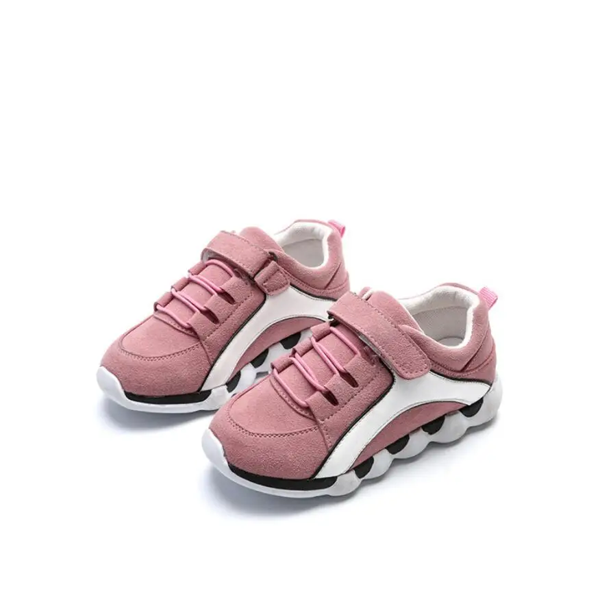 

Children leather sport shoes autumn winter 2019 boys girls sneakers kids running shoes female male baby martin boots size 26-30
