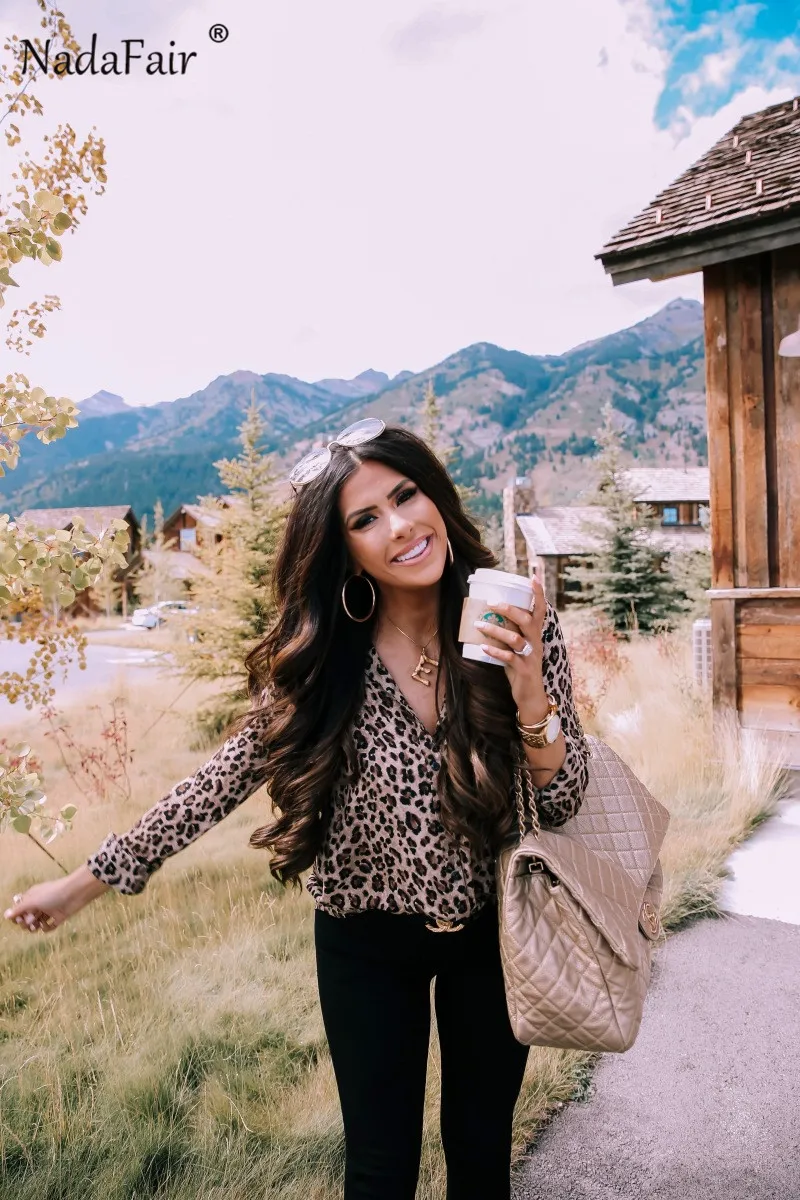 Leopard shirt women12