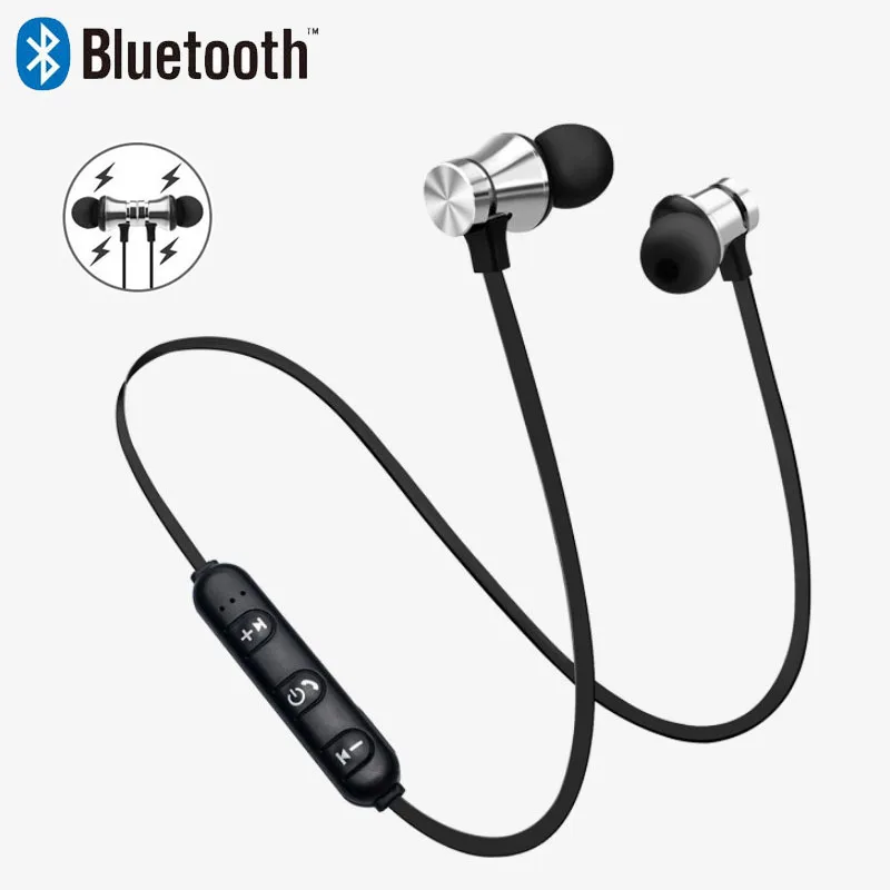 

Magnetic Bluetooth 4.2 Earphone Stereo Sport earbuds Wireless Bluetooth in-ear Headset with Mic for IPhone 8 X 7 Xiaomi Samsung