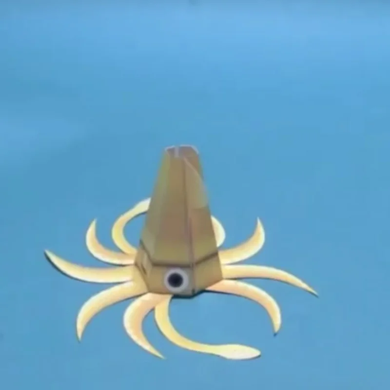 DIY Украшение для альбома бумага D'Haruki Nakamura бумажные игрушки осьминог Кальмар оригами Kirigami Pliage decoavrez украшения бумажные игрушки