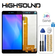 Tela de reposição para bq aquaris u/aquaris u lite/aquaris u plus, display lcd, touch screen, digitalizador, reparo de montagem peças 5.0 Polegada + ferramentas