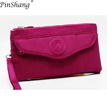 

PinShang Simple Retro Clutch Bag Fashion Large Capacity Handbag Zipper Envelope Package KZ30