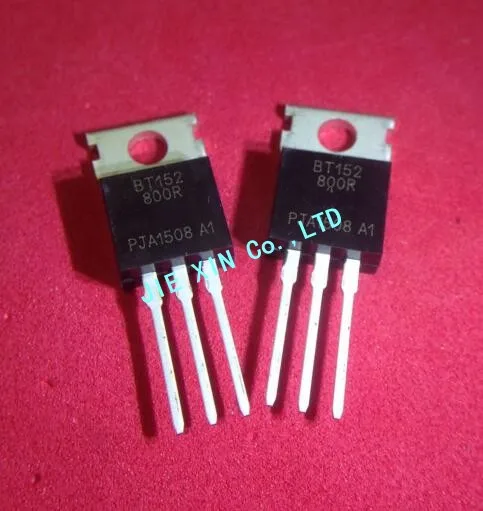 50 шт./лот BT152-800R BT152-800 BT152 Тиристор 20A 800 в TO220 IC лучшее качество | Электронные