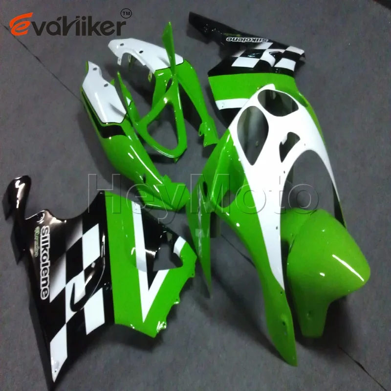 Пользовательские мотоцикла хомут для ZX7R 1996 1997 1998 1999 2000 2001 2002 2003 заказа+ винты серебро ABS Двигатель обтекатель H2 - Цвет: G