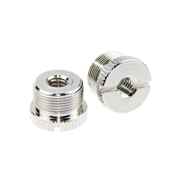 2PCS Mikrofon Mic Screws 58 Female to 14Male Adapter Stand Holder Microphone Tripod Photography Studio Accessories C1199 (5)