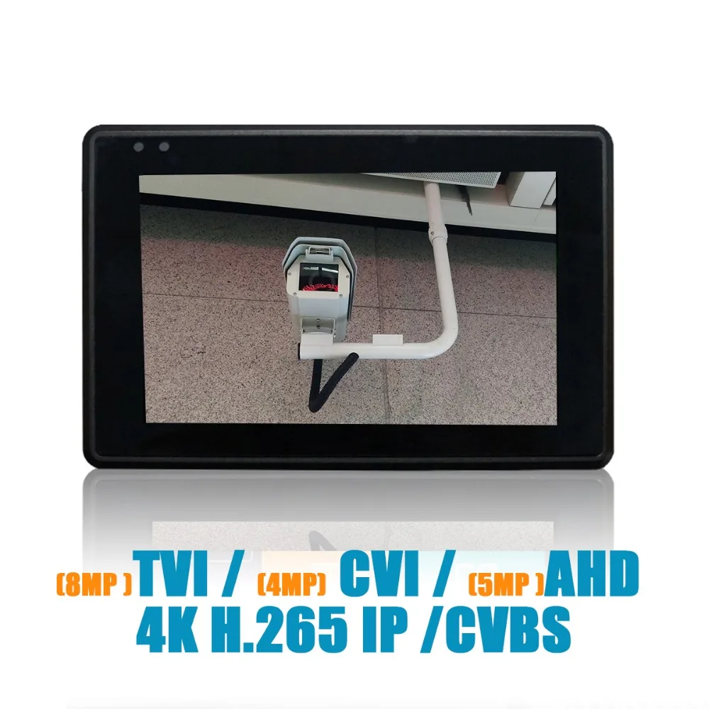 Тестер IP камеры IPC1800 PLUS 4 дюймовый 4K H265 H264 8 Мп AHD/TVI / CVI CVBS точка доступа Wi Fi