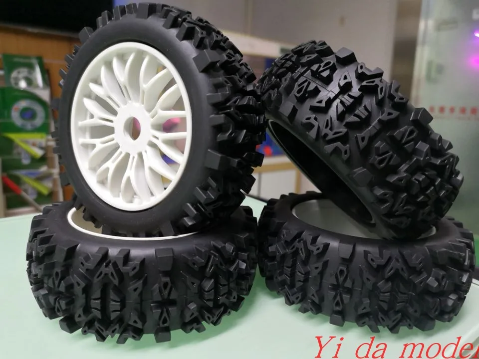 1/8 Внедорожник Багги короткий курс moonster Набор шин для HB VS-H9 Serpent 811 Kyosho MP9 HPI-VORZA T8E 4