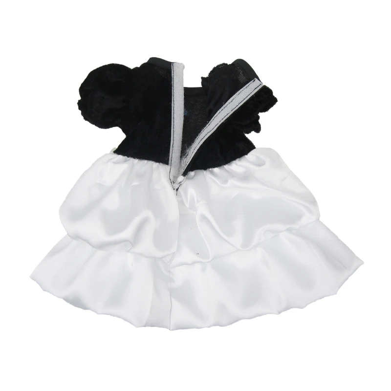 Детская кукольная одежда для 43-45 см, игрушка, кукла для новорожденных и американская кукла, Белое и черное платье, вечернее платье, платье принцессы