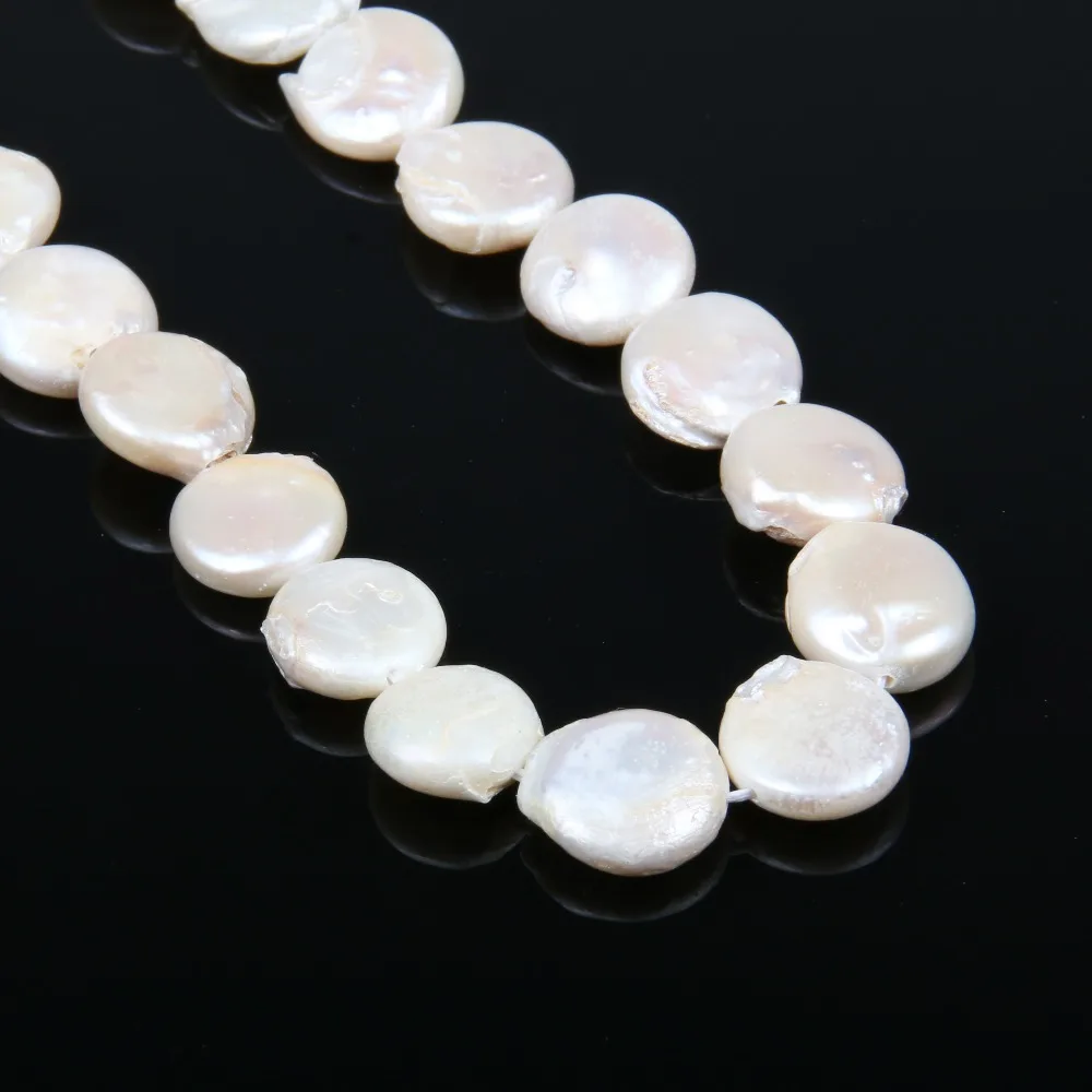 

Natural Freshwater Pearl Beads High Quality 38cm Punch Loose Beads for DIY Women Elegant Necklace Bracelet Jewelry Making